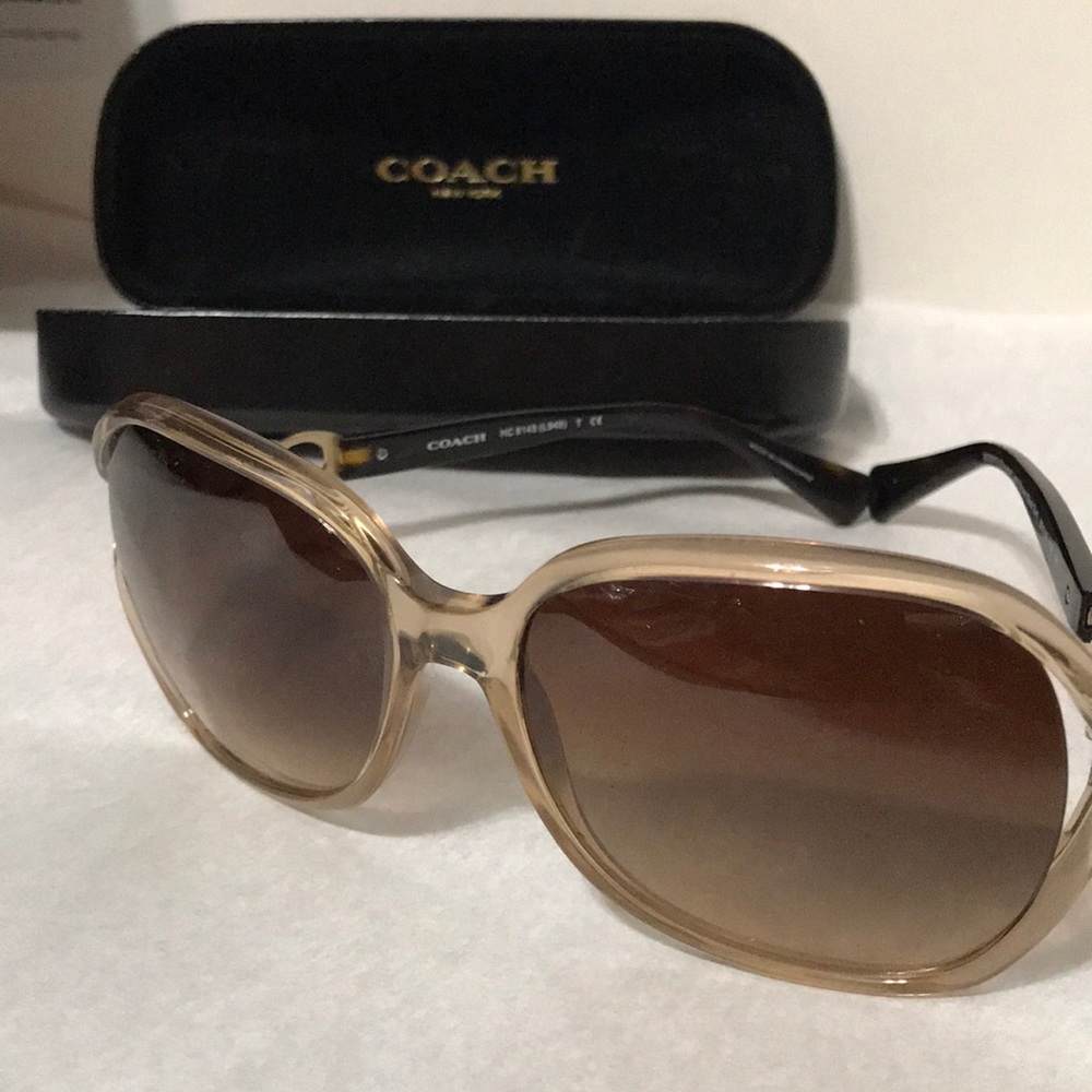 Authentic Coach Sunglasses With Case - image 4
